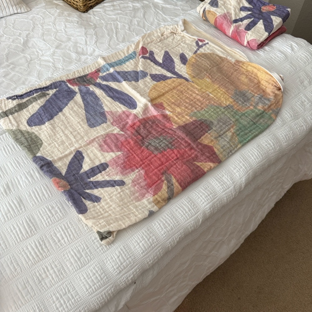 Floral Patterned pillow shams - Picture 4 of 6